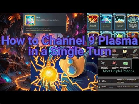 Neon Achievement Slay The Spire (Channel 9 Plasma in a Single .